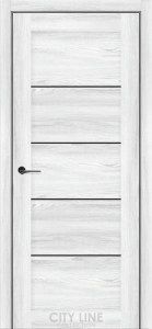 Дуб Айс/Чорне Скло